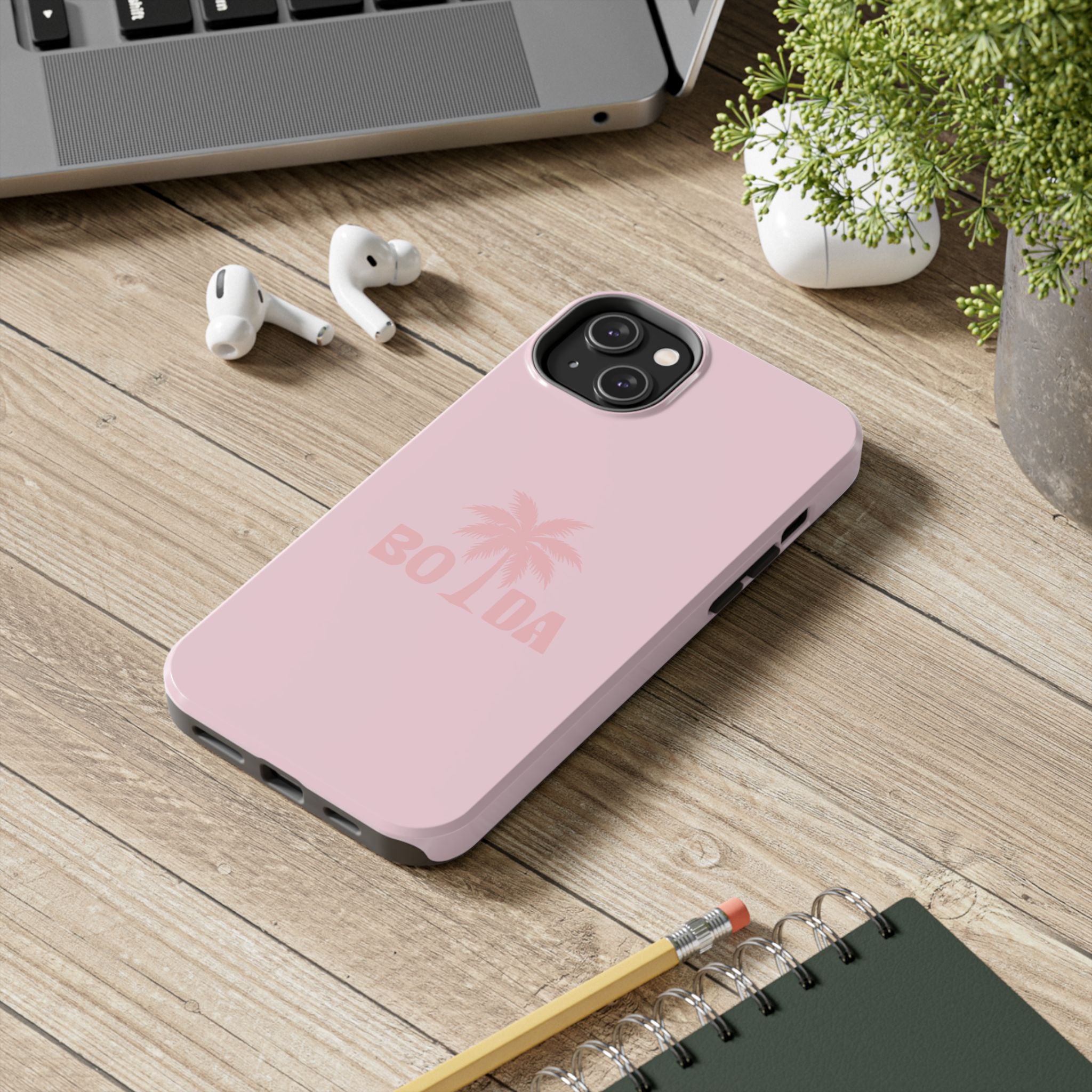 Pink Shell Phone Case