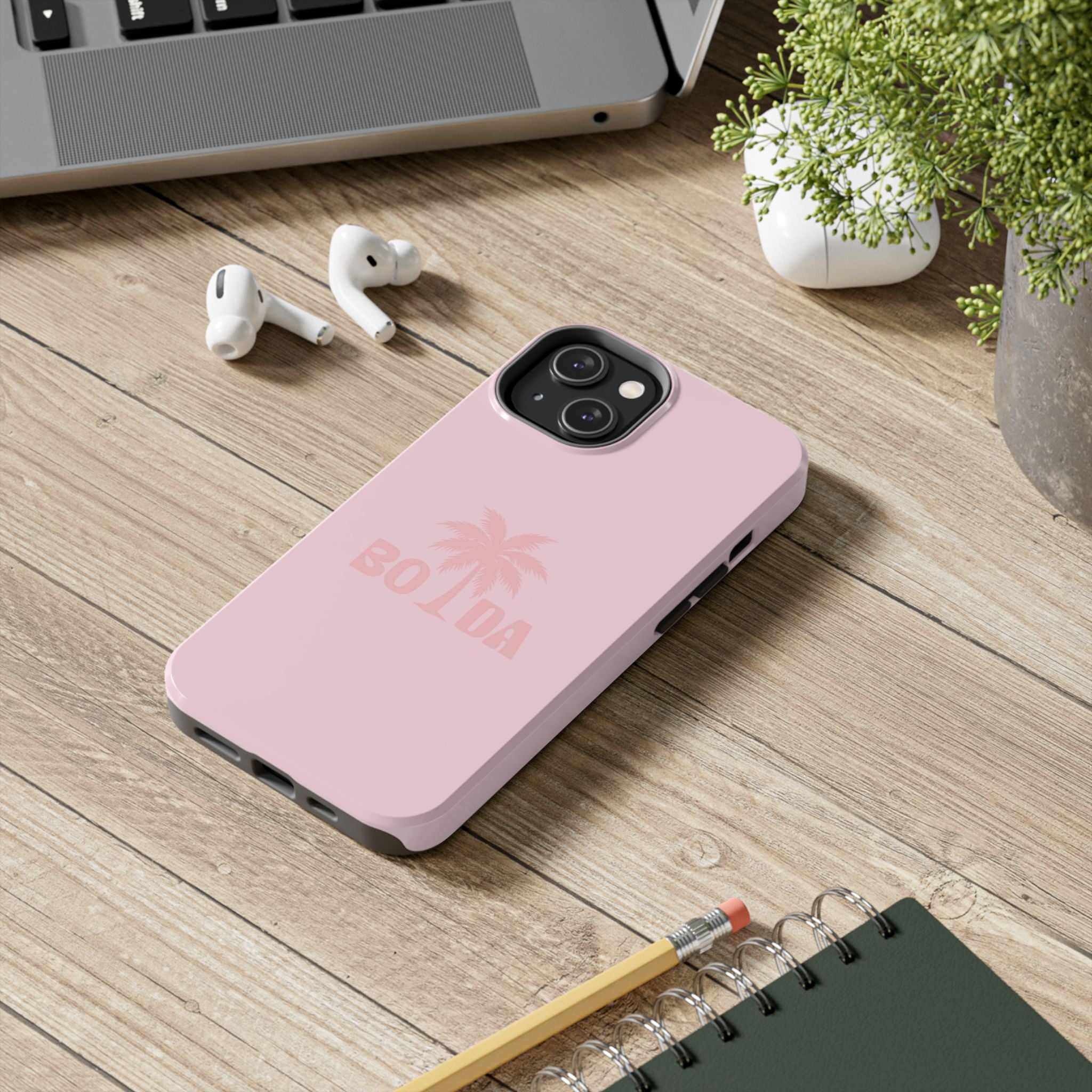 Pink Shell Phone Case